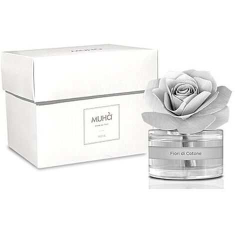 PROFUMATORE D'AMBIENTE ROSA DIFFUSER FIORI DI COTONE 50 ML MUHA