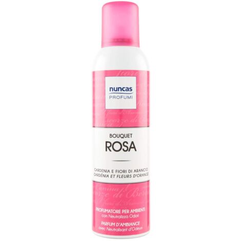 Profumatore per Ambiente Spray Bouquet Rosa 250 ml Nuncas