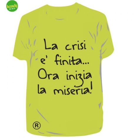 Profumatore T-Shirt Ototop La crisi è finita