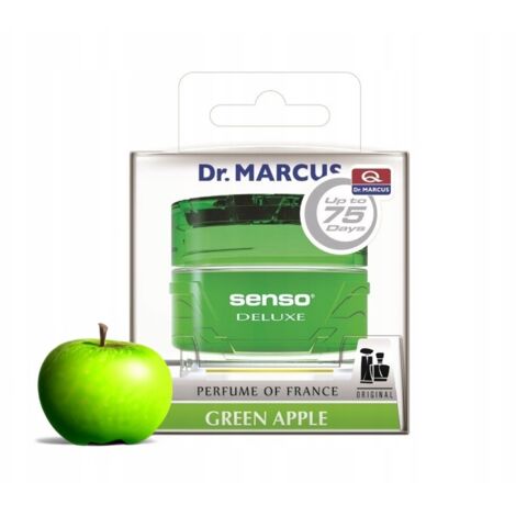 Profumo per auto alla mela verde in gel in barattolo da 50 ml