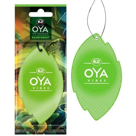 Profumo per auto K2 OYA VIBES RAINFOREST