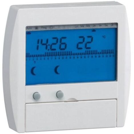 Prog digital FP 2 zones 7j HAGER 30111