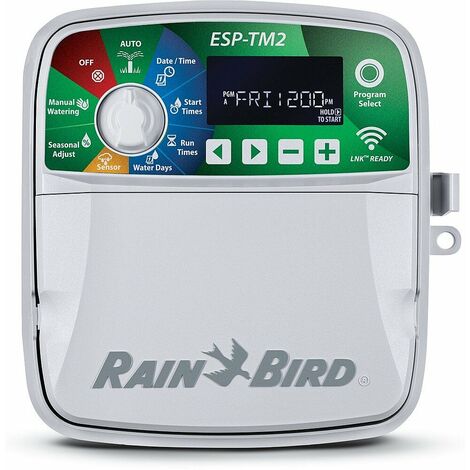 PROG. RAIN BIRD TM2 4 ZONAS INT