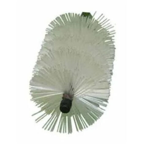 Progalva – Ecouvillon en PVC 100 mm – Longueur 175 mm – Pour ramonage poêles bois et cheminées – Nettoyage efficace des conduits