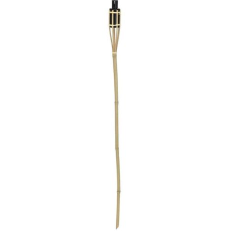 PROGARDEN antorcha bambu 120 cm natural , Antorcha bambu 120cm naturalAntorcha de jardín clavada en el suelo, de 120 cm de altura. - Fabricada en madera de bambú. - Dispone de