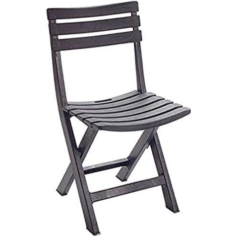 PROGARDEN - Chaise pliante Komodo anthracite
