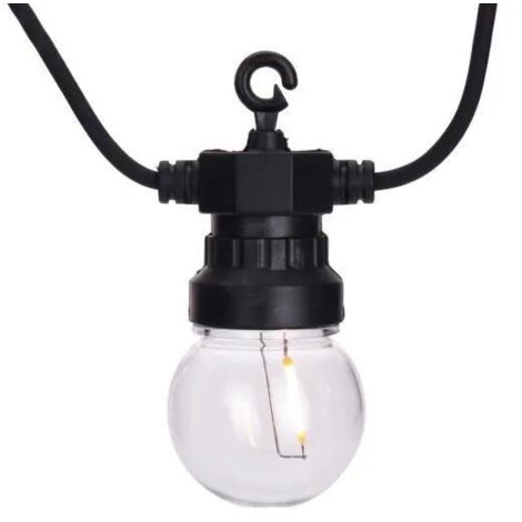 Progarden Guirlande LED Extérieure Blanc 12,5 mètres