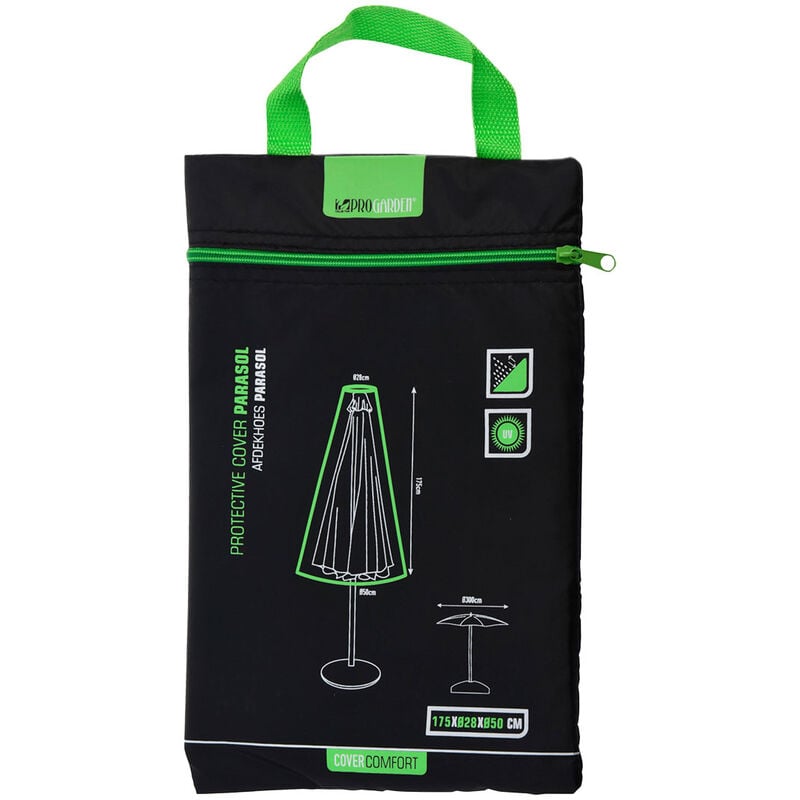 Housse de protection parasol droit 175 cm