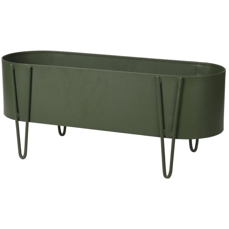 

Jardinera verde mate 58x20x32 cm - Verde - Progarden