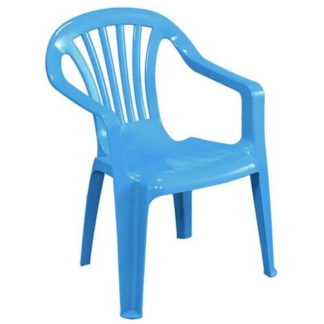 Progarden Kinder-Stapelsessel hellblau Gartenstühle & Hocker