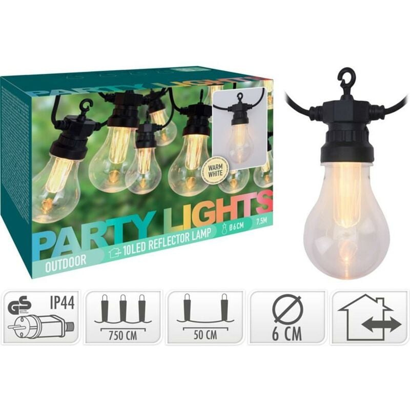

BLUNGI guirnalda 10 led 7,5 mts 1,6w