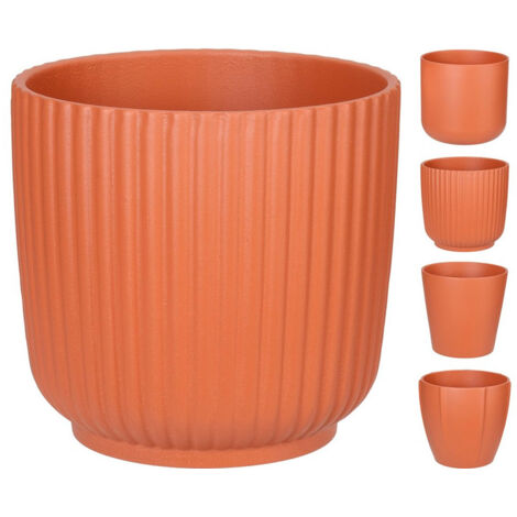 PROGARDEN maceta ceramica 15 cm surtidas , Maceta cerámica 15 cm surtidasDecorados surtidos, se envía según contabilidadFabricadas en barro cocidoAptas para exteriores