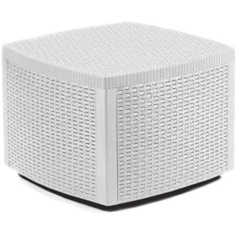 MULTISTORE 2002 PROGARDEN mesa baja naxos 53x53x40 cm blanca , Mesa baja Naxos 53x53x40 cm blanca progarden. - Material : Polipropileno. - Medidas : 53x53x40 cm. - Peso : 4,3kg. - Color : blanco.