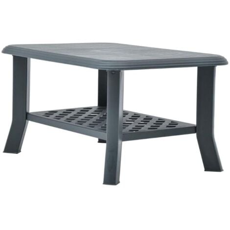 IPAE PROGARDEN PROGARDEN mesa baja niso 90x60x46cm antracita , Mesa niso 90 x 60 x 46 antracitaFabricada en resina de alta calidadApta para exterioresIdeal como mesa de centroMedi