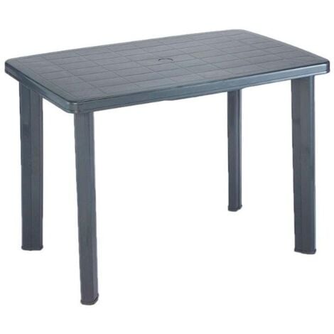 PROGARDEN mesa resina faretto antracita 101x68 cm , Mesa Faretto Antracita 101 x 68 cmFabricada en plástico de alta calidadFácil limpiezaFácil montajePlástico anti