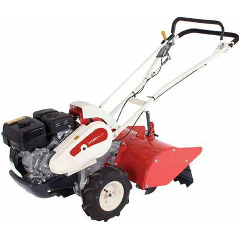 Progarden – Motobineuse thermique 50cm – Moteur puissant pour sols argileux – Fraise arrière pour labour profond – Manœuvrabilité en terrain difficile