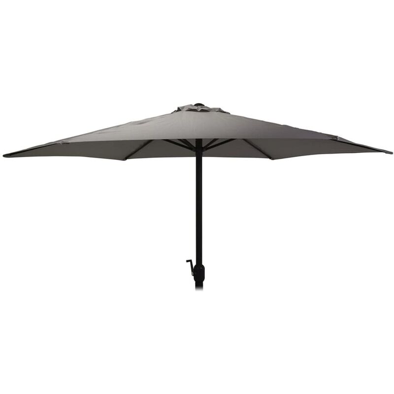 ProGarden Parasol Monica 270 cm Gris foncé
