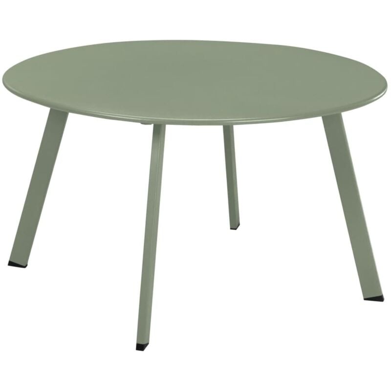 Progarden - Table basse d'extérieur 70x40 cm Vert mat