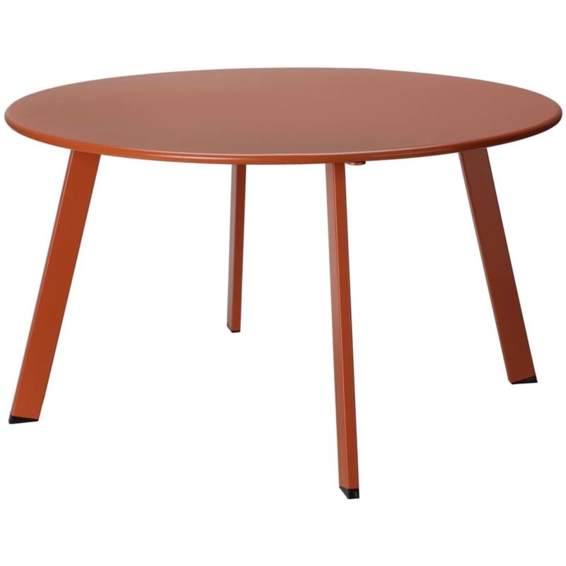 Table d'appoint 70x40 cm terre cuite mate Progarden