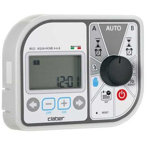 Programador Aqua-Home 8 Zonas 8022 Claber
