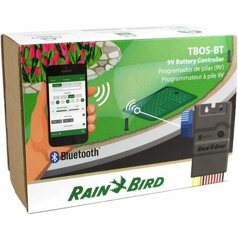 Programador Bluetooth Rainbird TBOS-BT06 6 estaciones