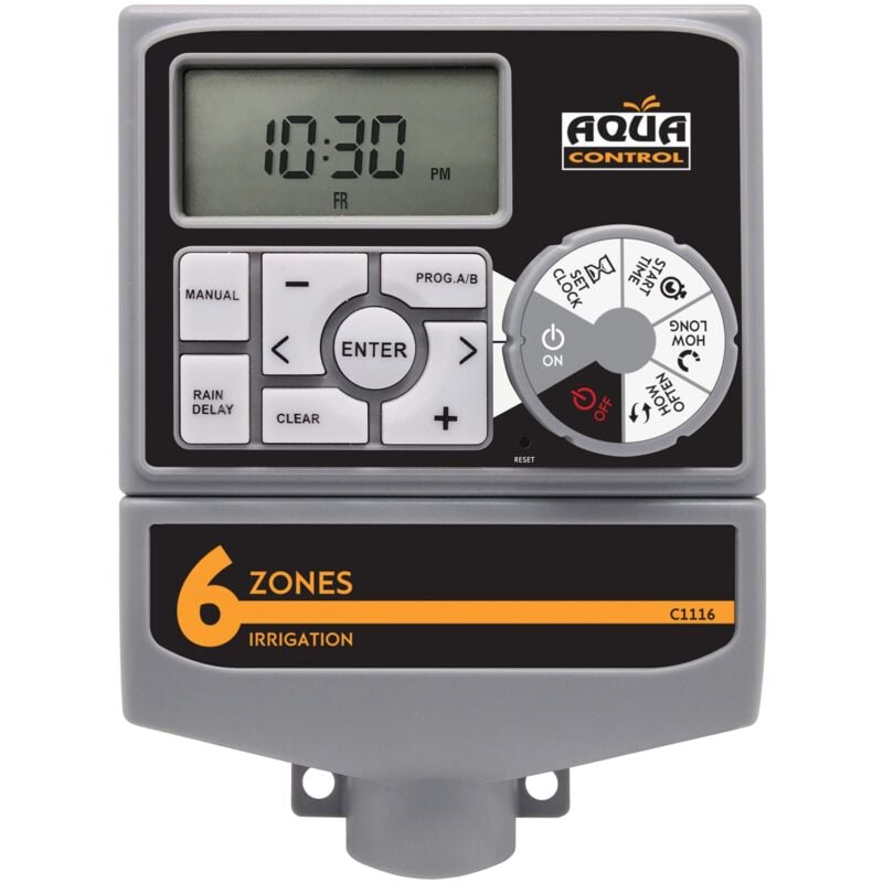 

Programador de riego 6 zonas - Aqua Control