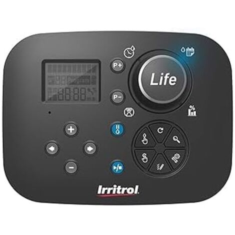 Programador de riego a bateria Irritrol 9V Life 6 estaciones