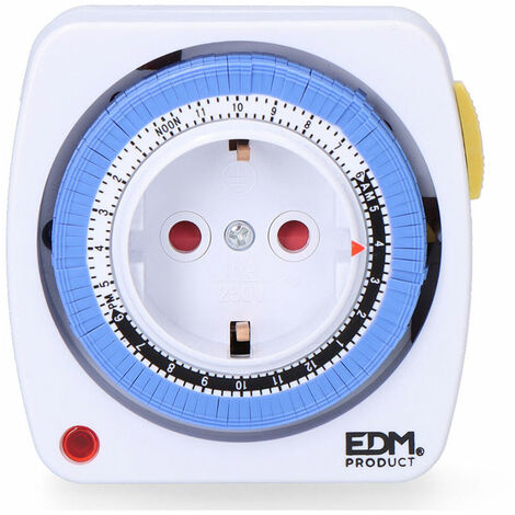 PROGRAMADOR DIARIO COMPACTO ECONOMICO 250V 16A EDM