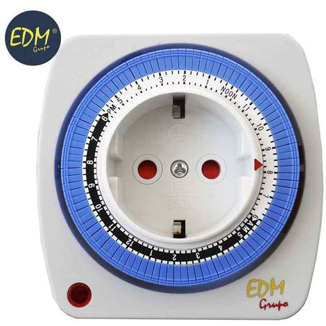 Programador eléctrico diario compacto Basic Line EDM