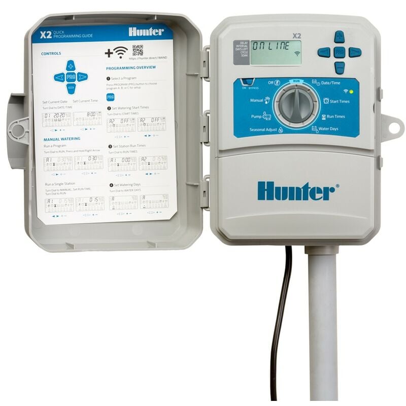 

Programador X2-801 exterior 8 estaciones compatible con WiFi - Hunter