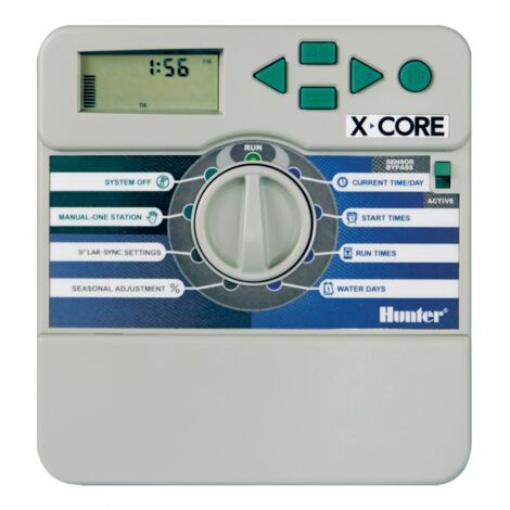 Programador Interior 6 Estaciones Hunter X- Core POSIBILIDAD WIFI