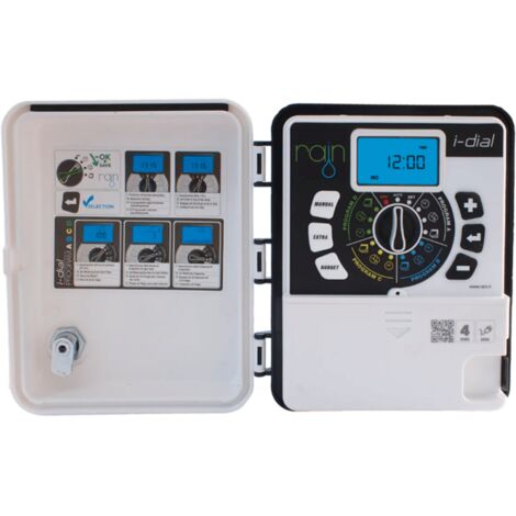 Programador RAIN I-DIAL de exterior 4 Zonas