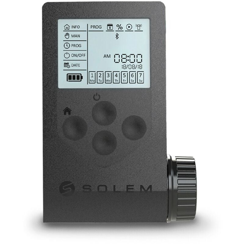 

Programador riego a Pilas Solem WooBee 1 estacion con Bluetooth