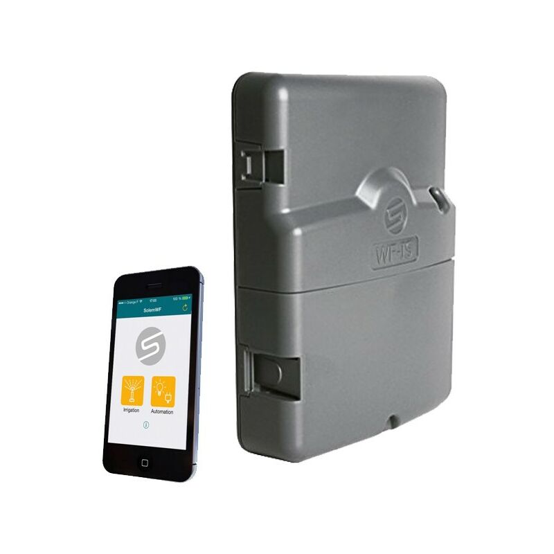 

Programador AC electrico 9 estaciones controlado por Wifi - Solem