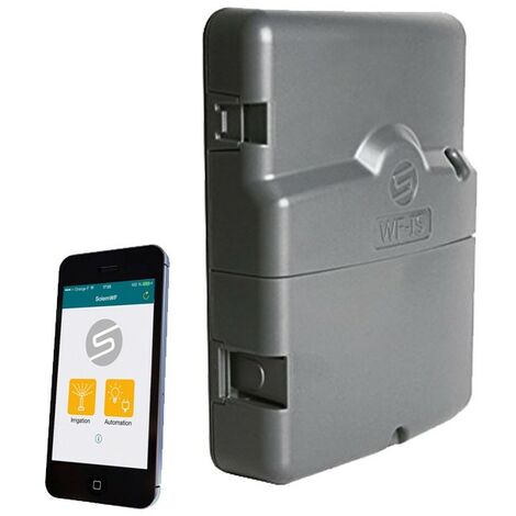 Programador Solem AC eléctrico 2 estaciones controlado por Wifi