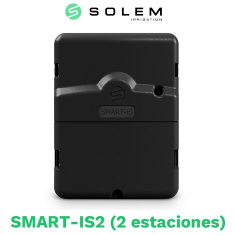 Programador SOLEM Smart-IS 24V 2 Estaciones (WiFi/Bluetooth) - Riego Inteligente