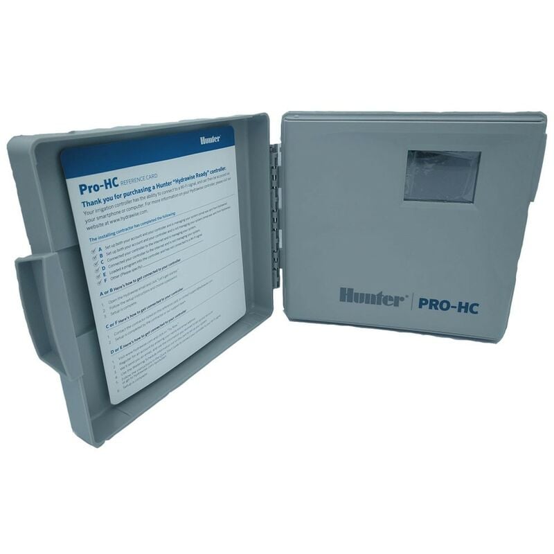 

Programador WiFi Hunter PRO-HC Hydrawise 6 zonas interior