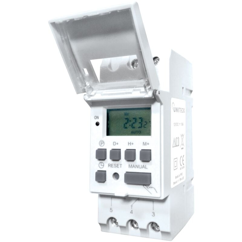 Programmateur 12V et 16A Unitimer Uniteck 12V