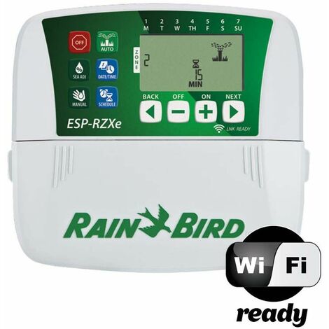 Programmateur 6 stations compatible wifi, montage intérieur - Rain Bird - rzxe6i