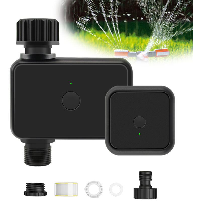 Programmateur Arrosage Automatique, Minuteur Arrosage Automatique pour Un Réglage Facile Applicable de Arrosage Système pour Pelouse et Jardin