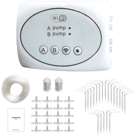 Programmateur arrosage WiFi pour jardin, commande par application mobile, système auto intelligent pour balcon et jardin