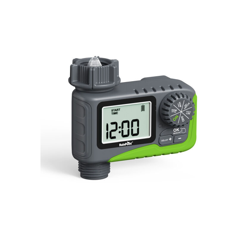 Programmateur d'arrosage digital 1 zone - raintpoint ITV105-DLS
