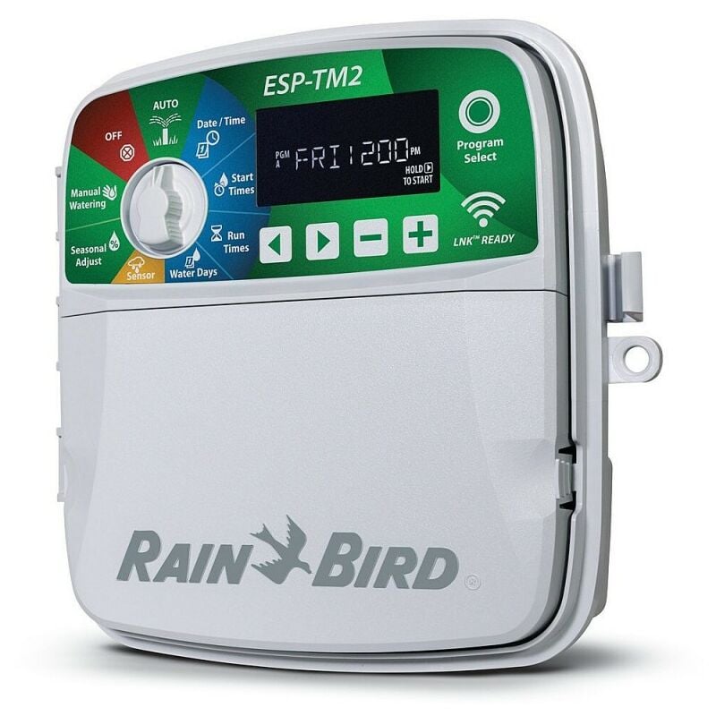 Programmateur d'arrosage automatique ESP-TM2 12 zones intérieur Rain Bird