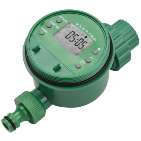 Programmateur d'arrosage automatique numérique pour jardin, fonctionnant sur piles, intelligent et idéal pour pelouses, terres agricoles, cours et serres.