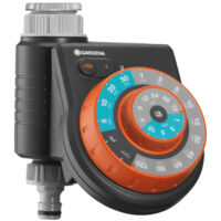 Programmateur d'arrosage Easy Control GARDENA pour robinets 20/27 26/34 - 1888-20