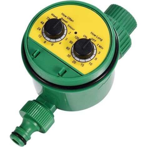 Programmateur  d’arrosage  intelligent  double  bouton  –  Autonomie jardin
