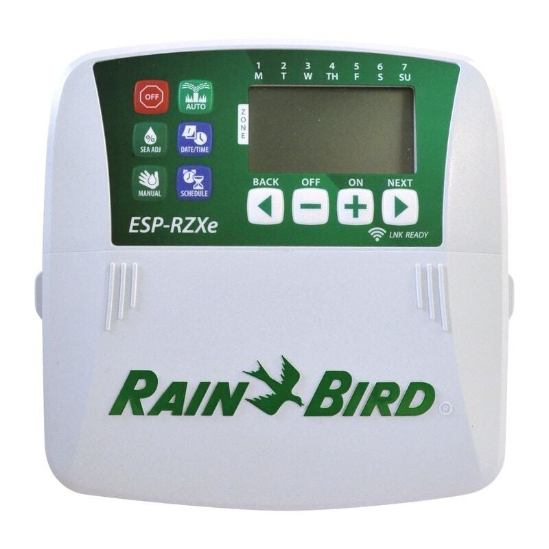 Programmateur d'arrosage résidentiel série ESP-RZXe Rain Bird 8 voies