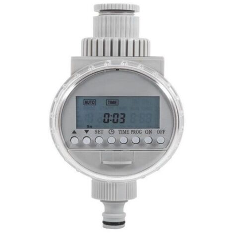 Programmateur d'arrosage solaire sans fil, pile intégrée, étanche IP65, pour jardin et potager, 1 canal, autonomie 6 mois