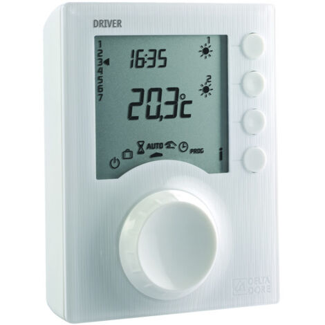 Programmateur de chauffage fil pilote Delta Dore driver 620