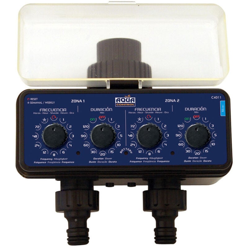 Programmateur de robinet à double sortie, C5005 Aqua Control 74027